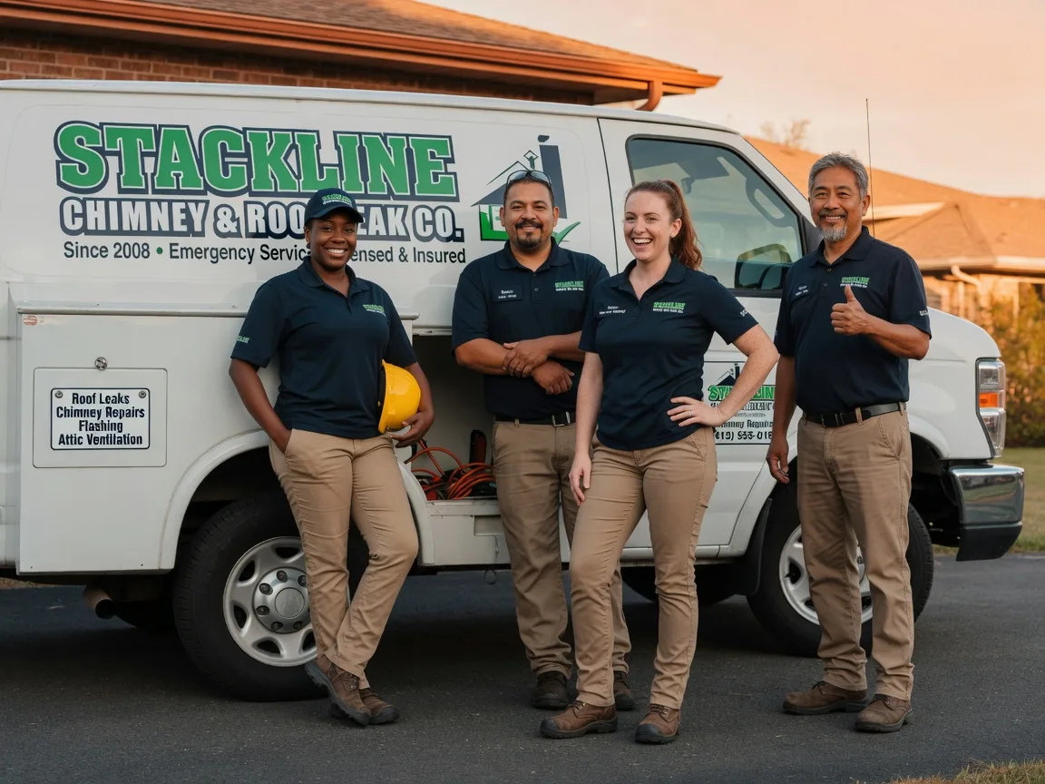 Chimney flashing repair company in Molena, GA